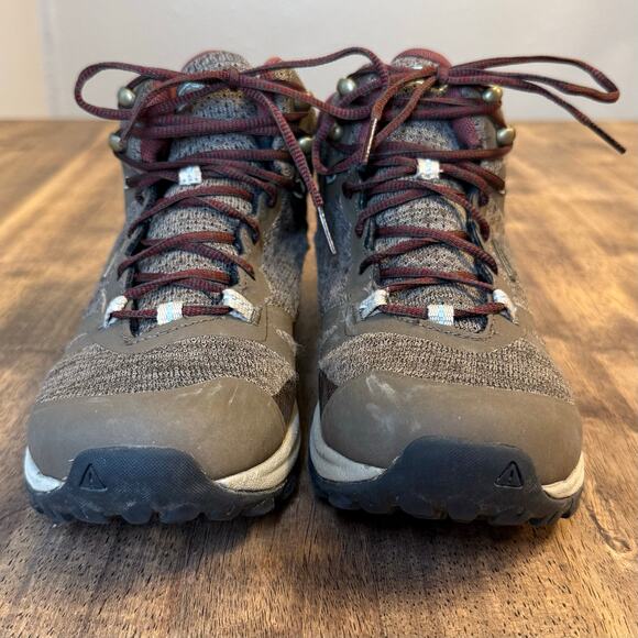 KEEN Terradora II Waterproof Mid Hiking Boots Canteen/Andorra Women’s Size 7.5 - Picture 4 of 12